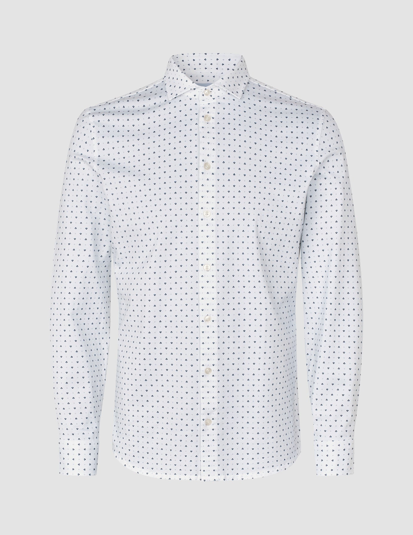 Classic Hemd Floral Bloom Slim